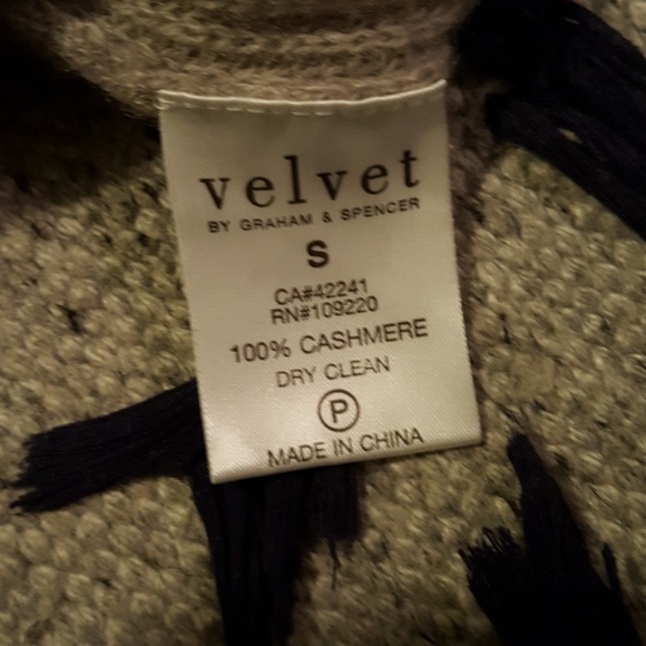 100% Cashmere Velvet by G&S Sweater (NWOT) - Picture 7 of 7